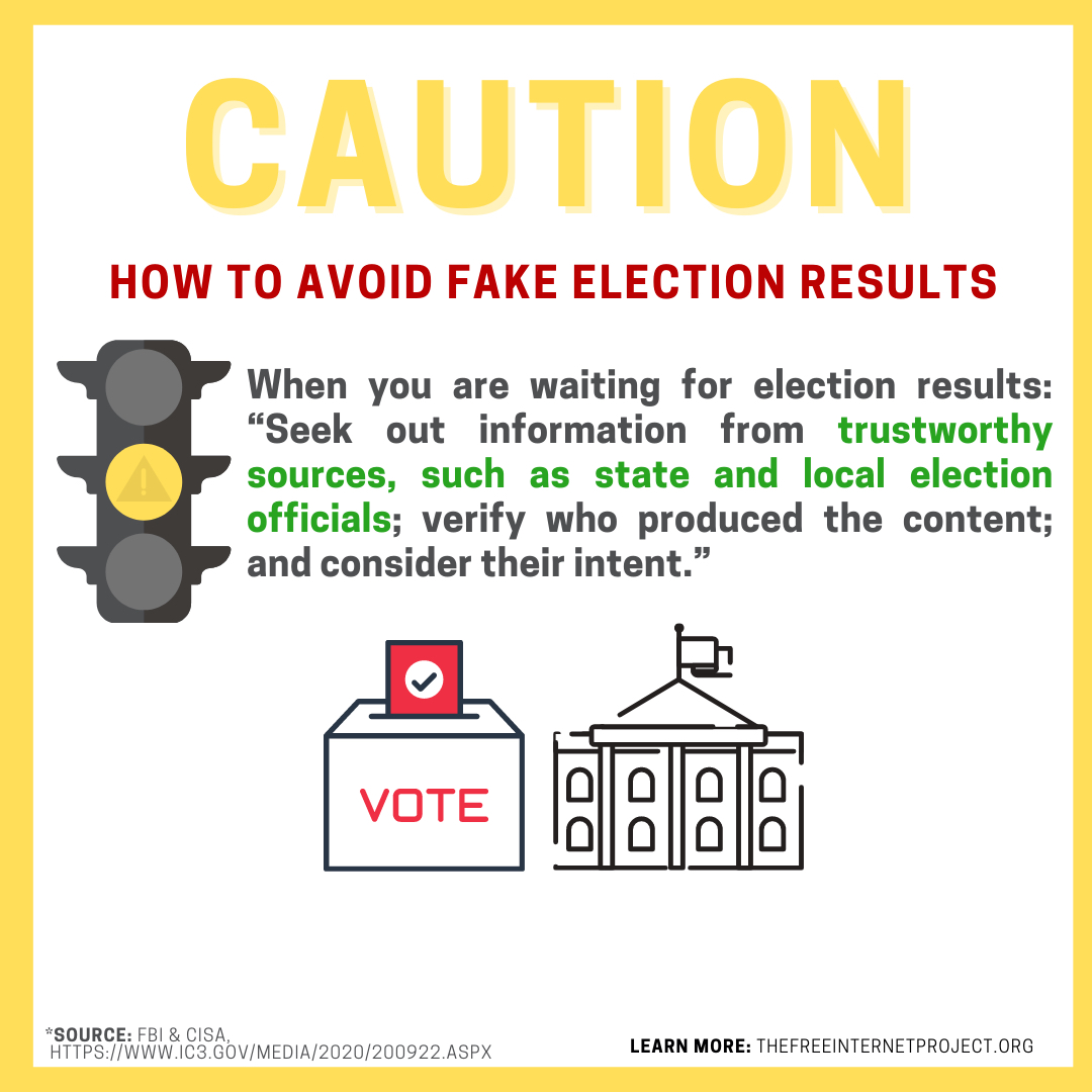 Public Service Announcements: Tips To Avoid Election Misinformation And ...